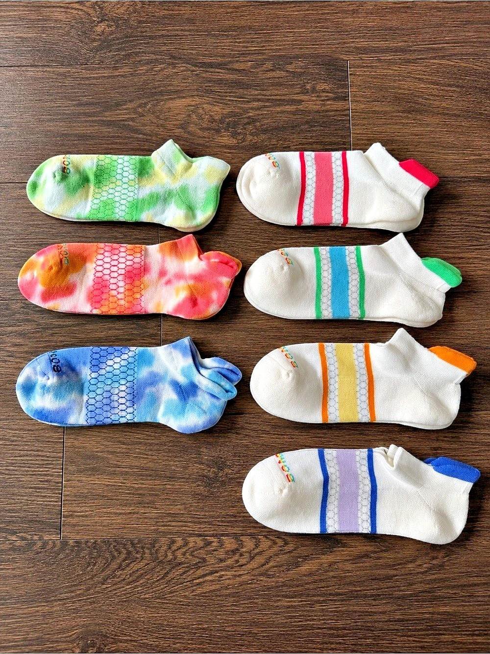 Bombas Week of Pride Ankle Sock 7-Pack BNWT